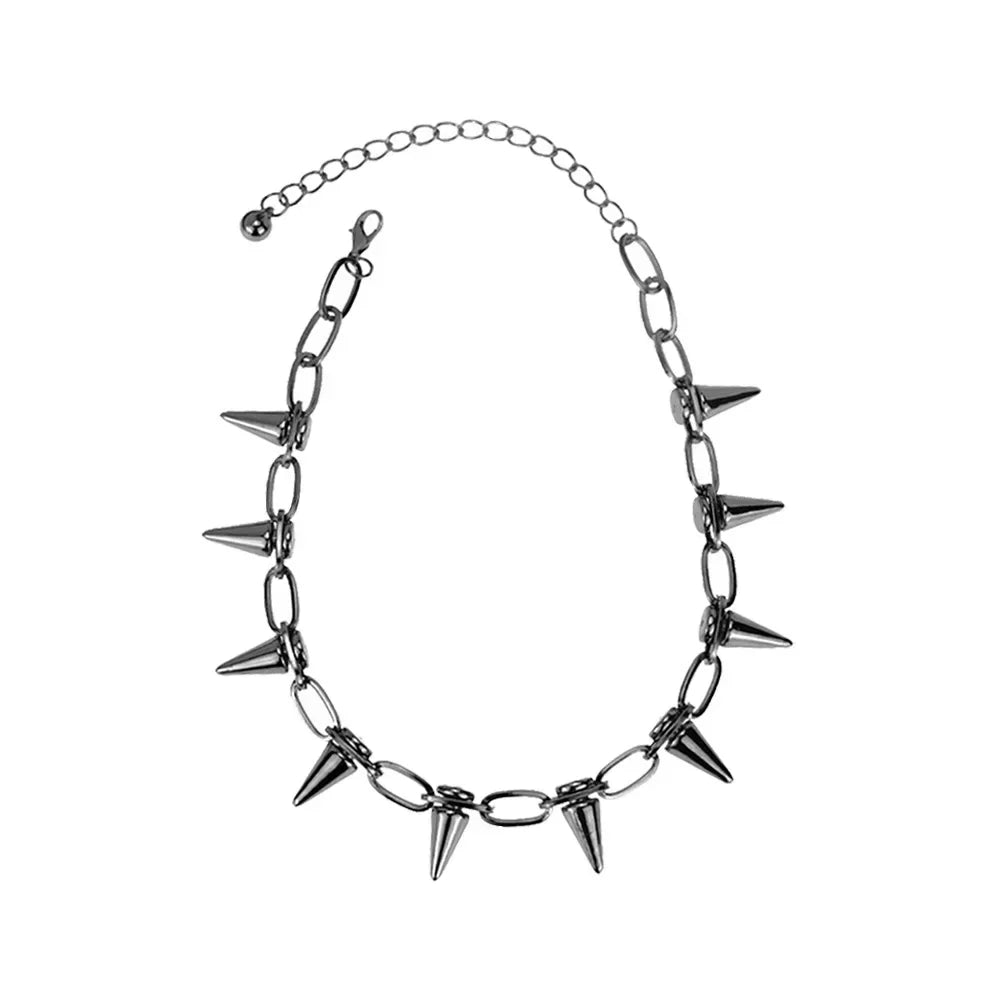Fashion Punk Spike Chokers Necklaces