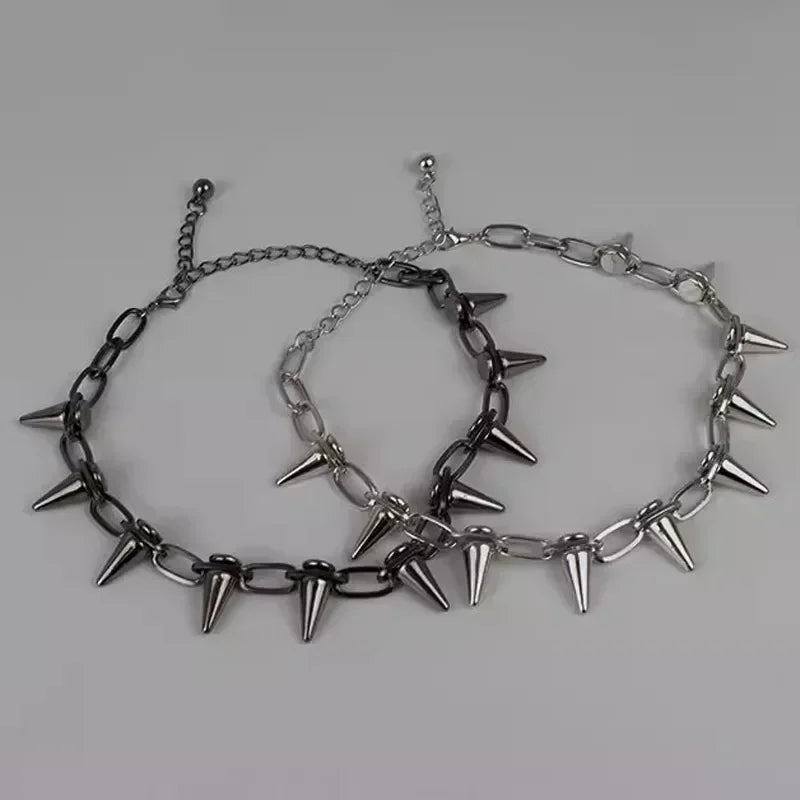 Fashion Punk Spike Chokers Necklaces