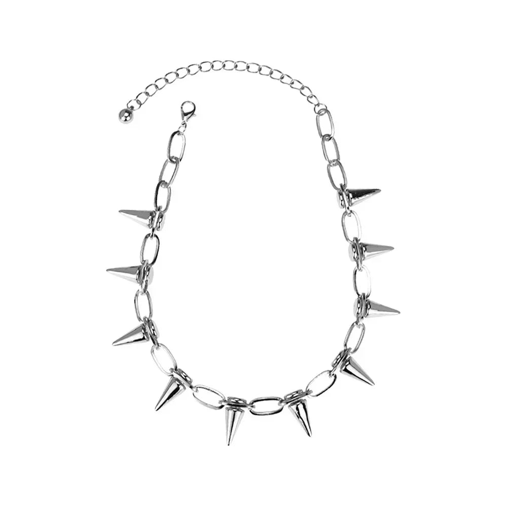 Fashion Punk Spike Chokers Necklaces
