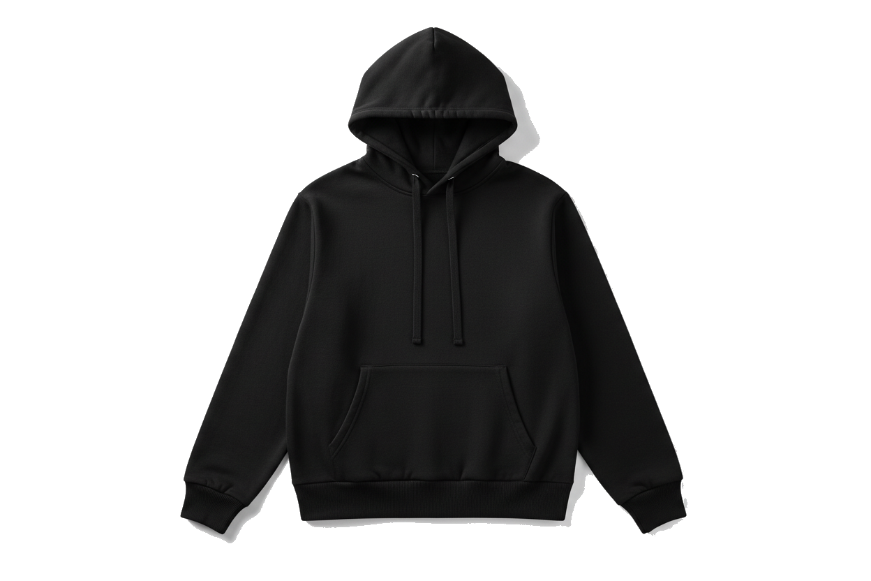 Black hoodie
