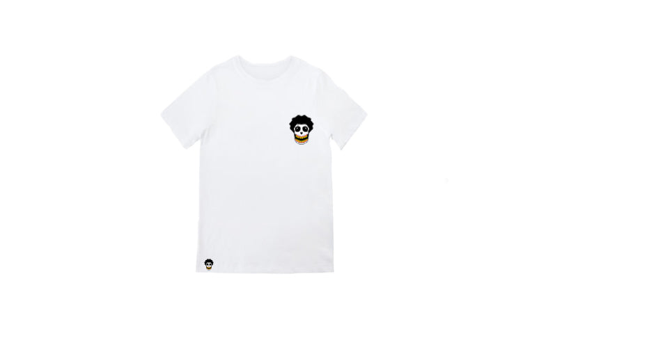 White skull shirt